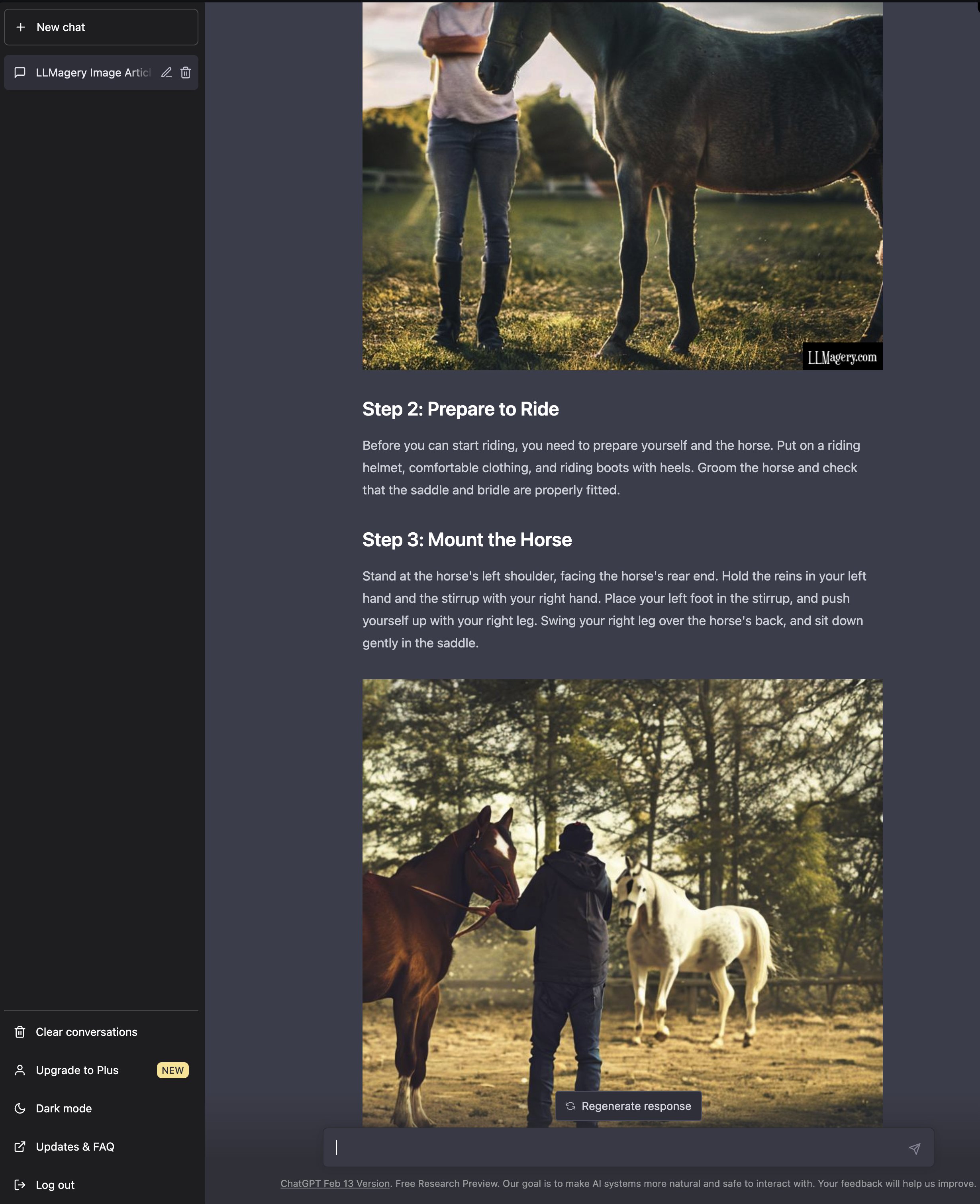 LLMagery — Stable Diffusion images generated inside ChatGPT
