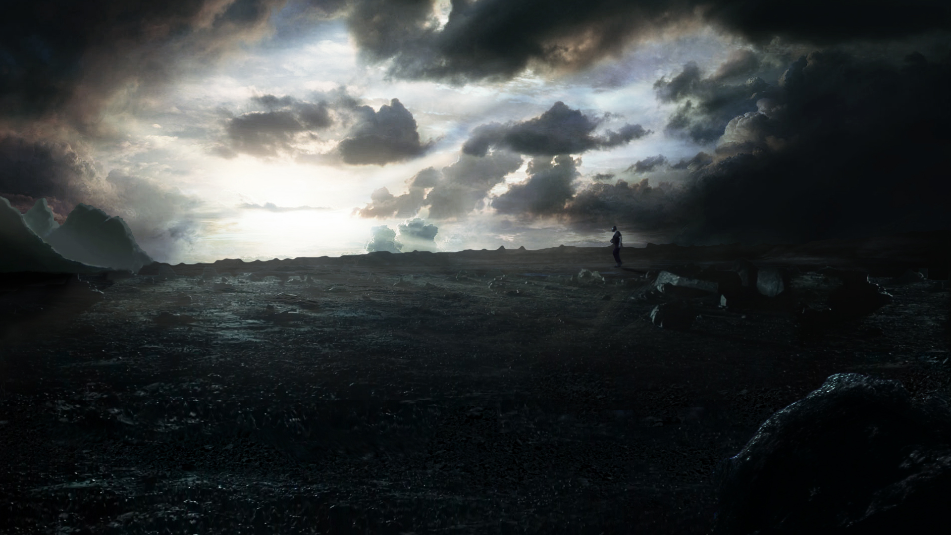 Matte painting — digital VFX artwork